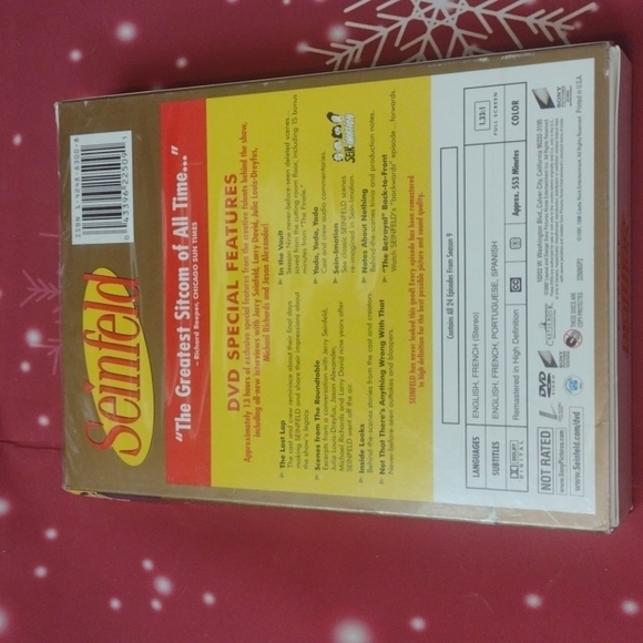 Dvd Seinfeld season 9, 4 disc set - Picture 3 of 4